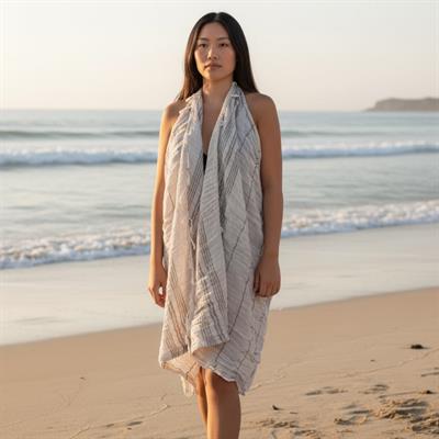 Toprak Pareo Taupe - Khaki