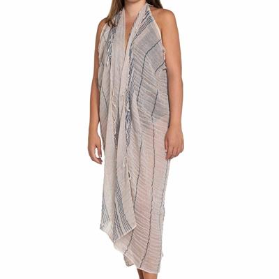 Toprak Pareo Taupe - Navy