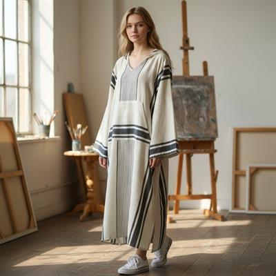 Karaket Tunic Tunic Natural - Black