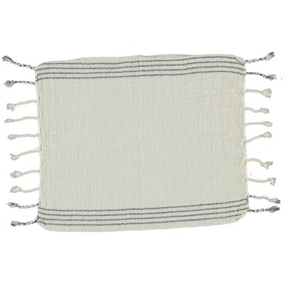 Zehra Peshkir Natural - Navy