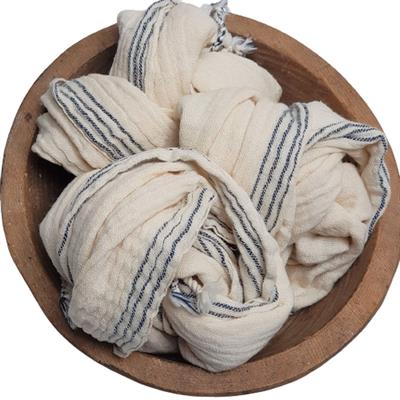 Zehra Peshkir Natural - Navy