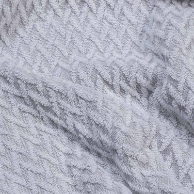 Zigzag Towel Light Grey