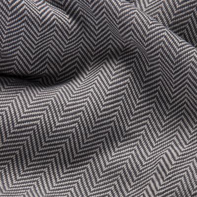 Zigzag Throw Dark Grey