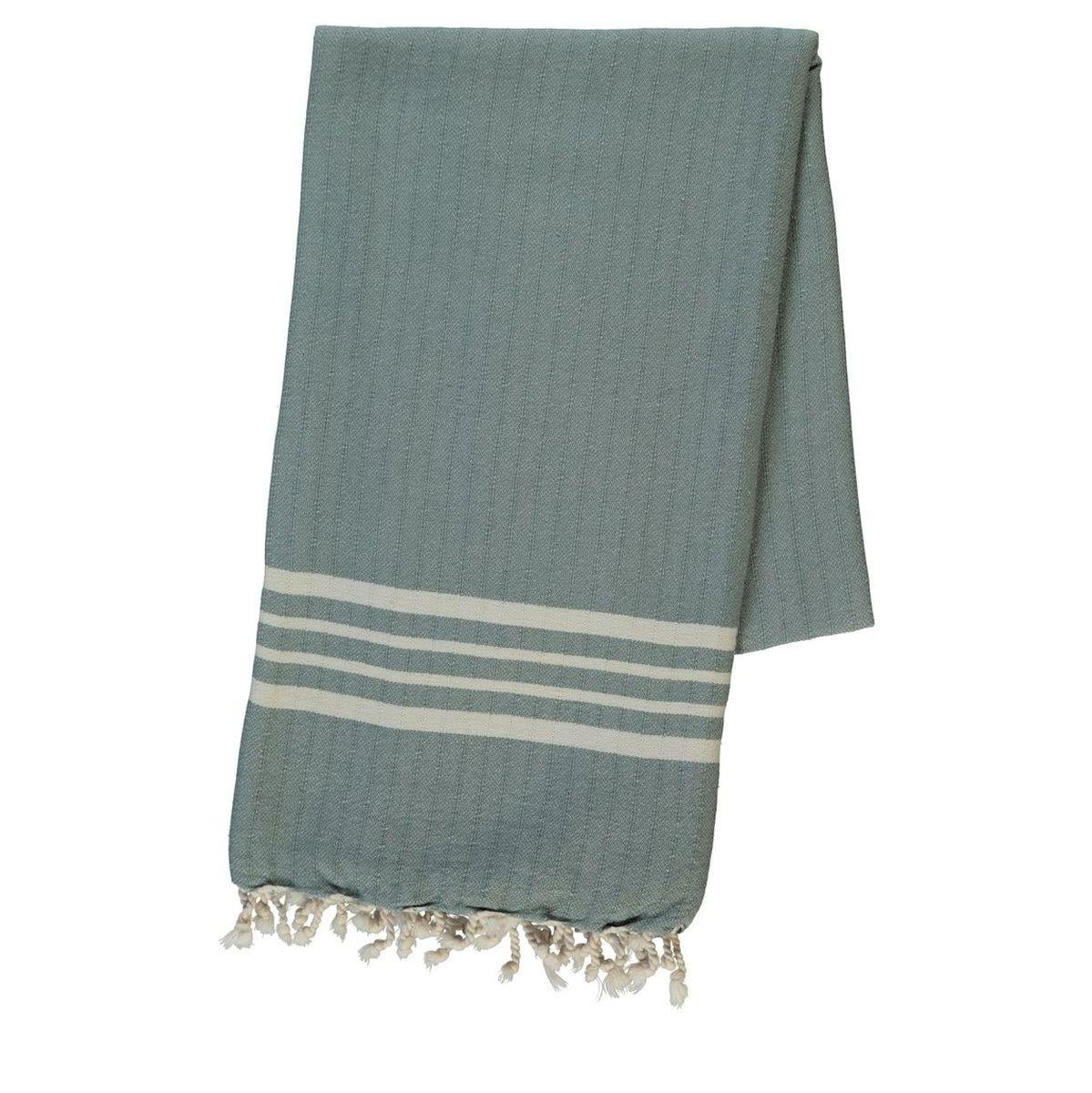 Bath & Beach Towel Krem Sultan Peshtemal Almond Green