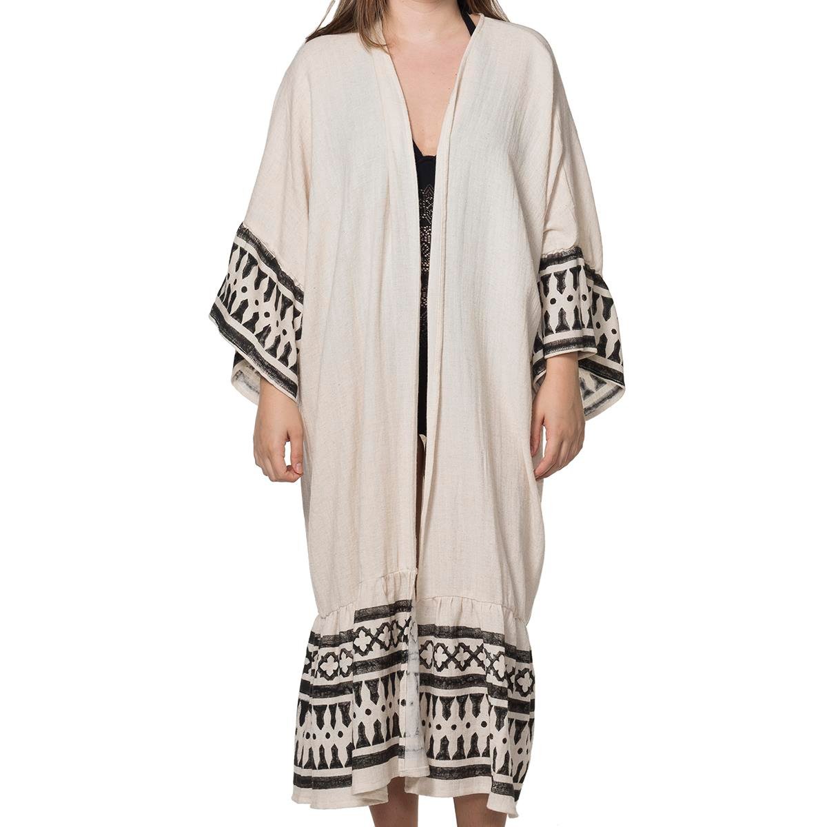 Belda Kaftan Ham - Siyah