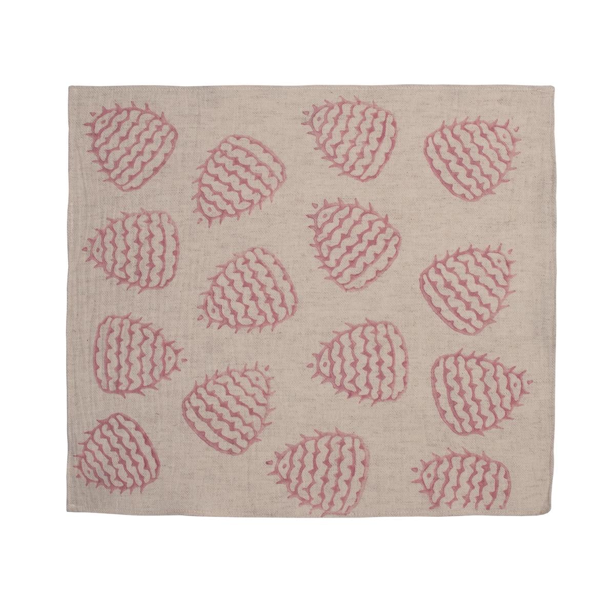 Bereket Napkin Natural - Dusty Rose