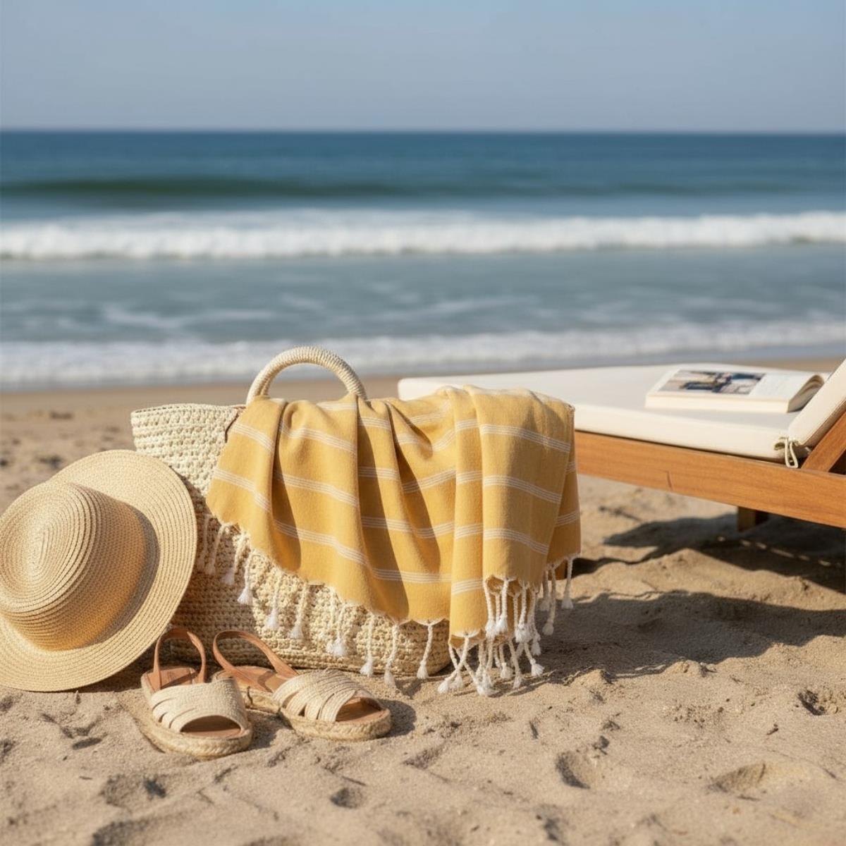 Carcar Peshtemal Yellow