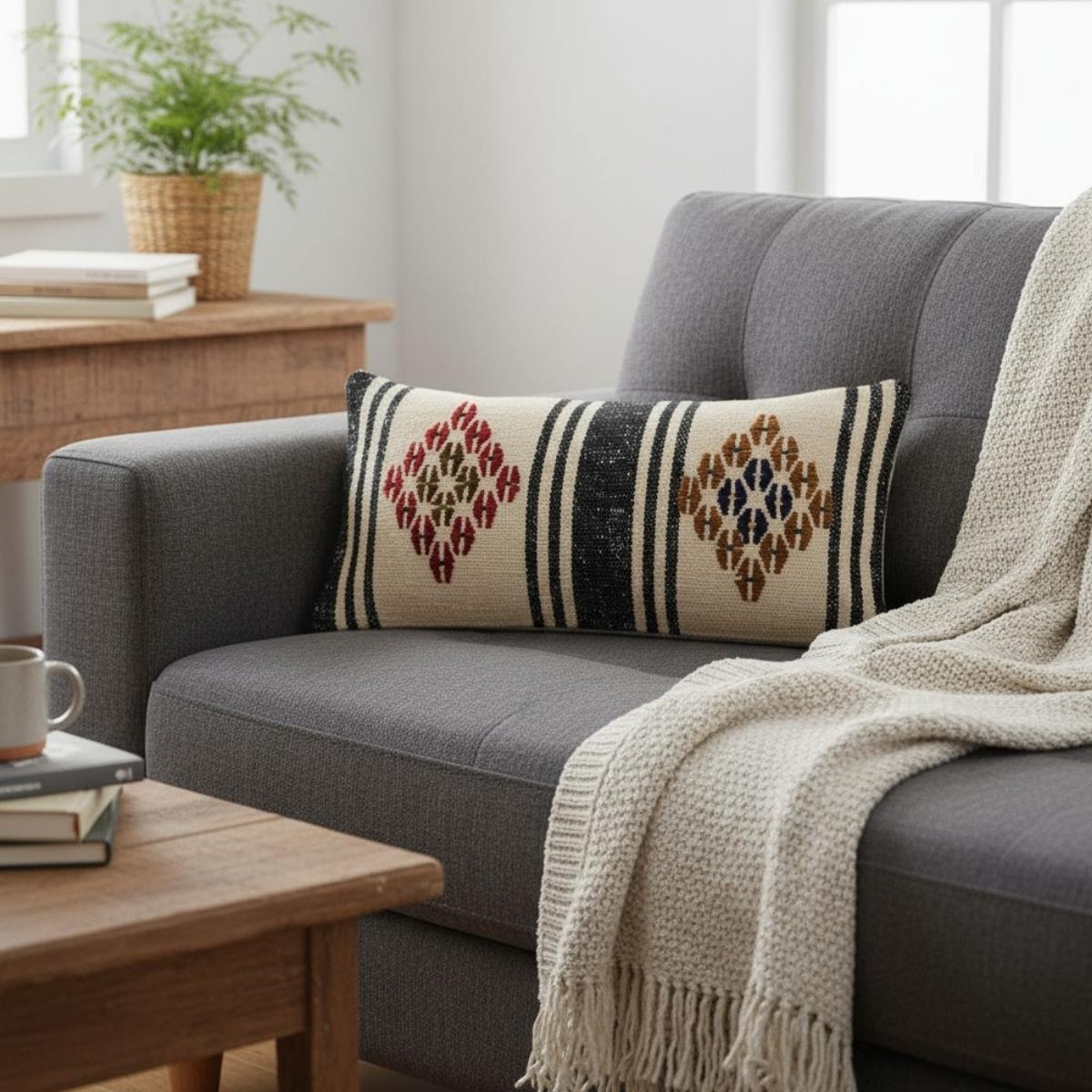 Cicim Kelim Cushion Cover Multi Color 04