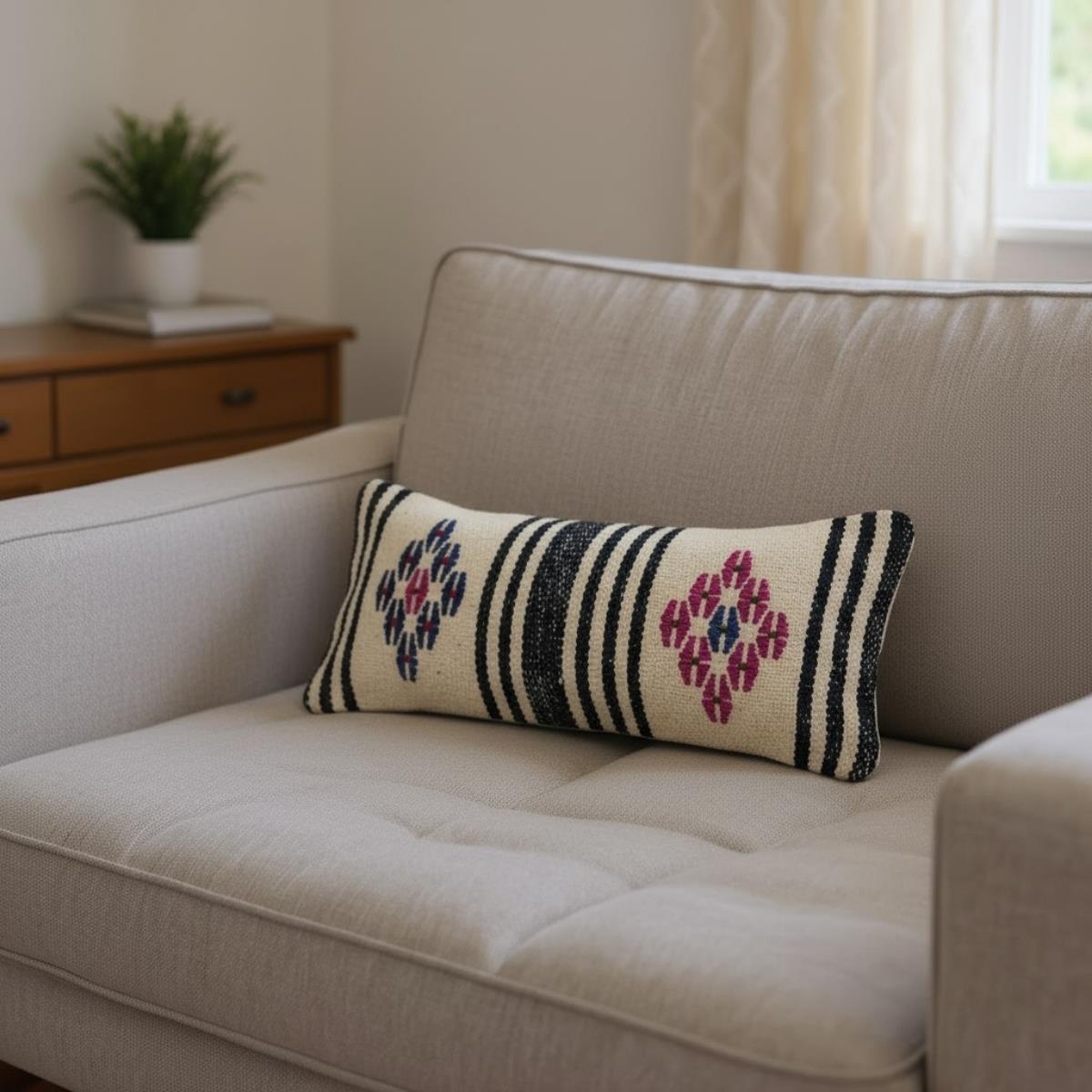 Cicim Kelim Cushion Cover Multi Color 05
