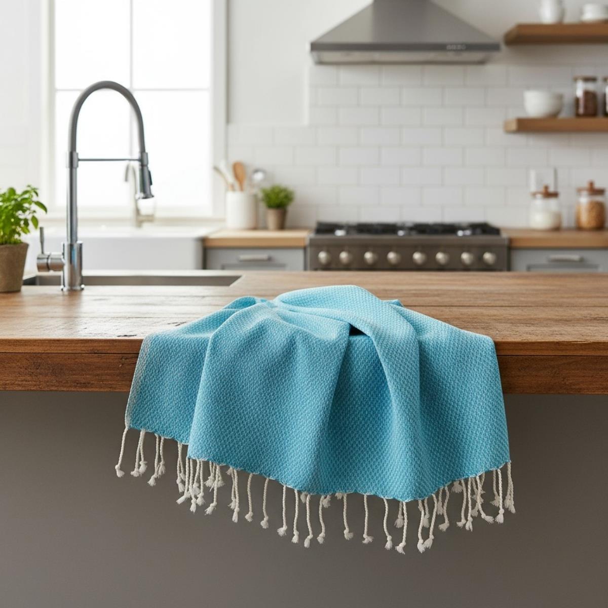 Dama Peshkir Turquoise