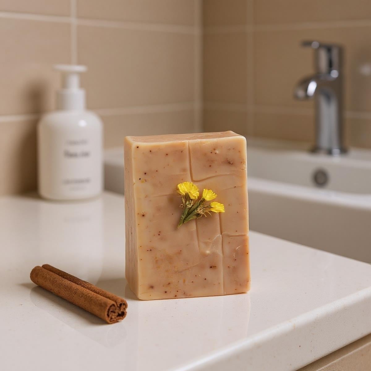 Rectangle Soap Cinnamon