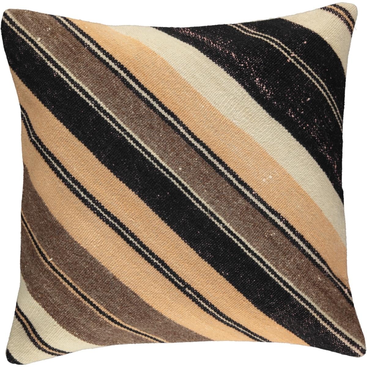 Diagonal Kelim Cushion Cover Multi Color 05