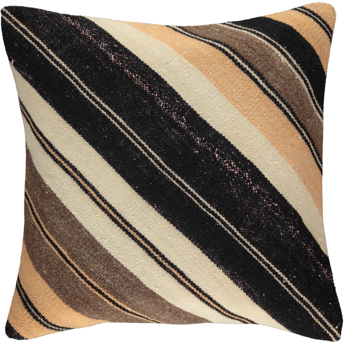 Diagonal Kelim Cushion Cover Multi Color 09
