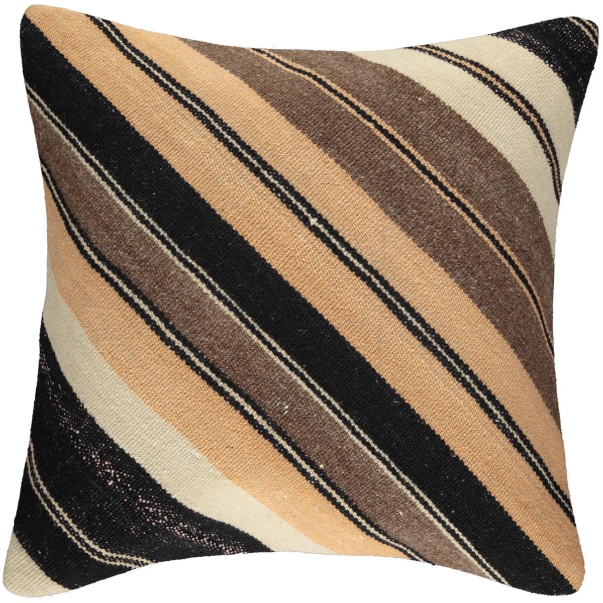 Diagonal Kelim Cushion Cover Multi Color 06