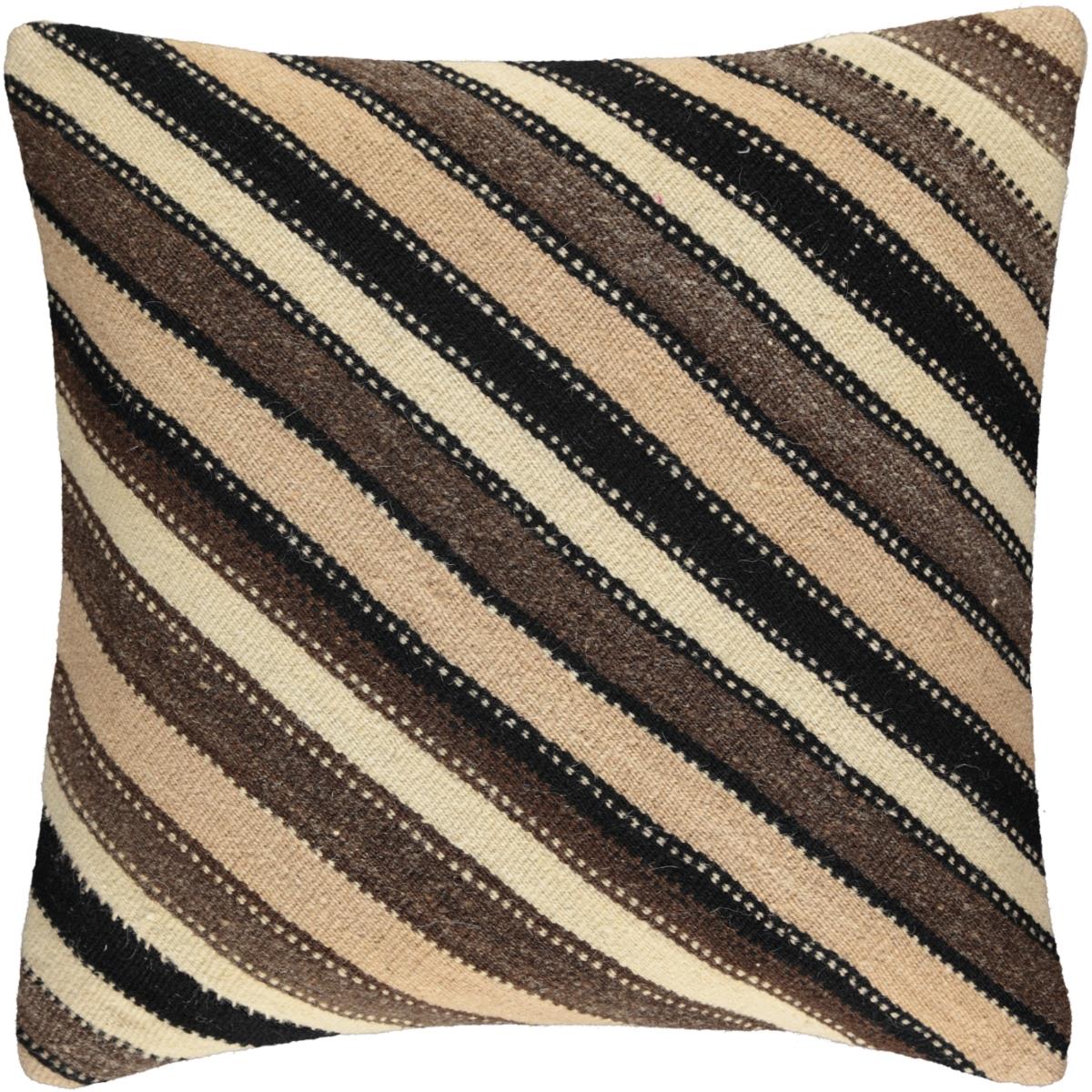 Diagonal Kelim Cushion Cover Multi Color 11