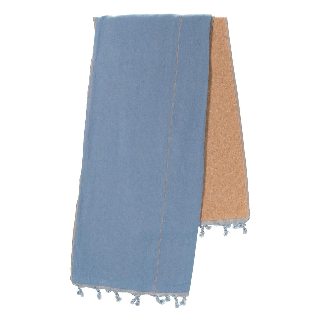 Double Peshtemal Blue - Melon