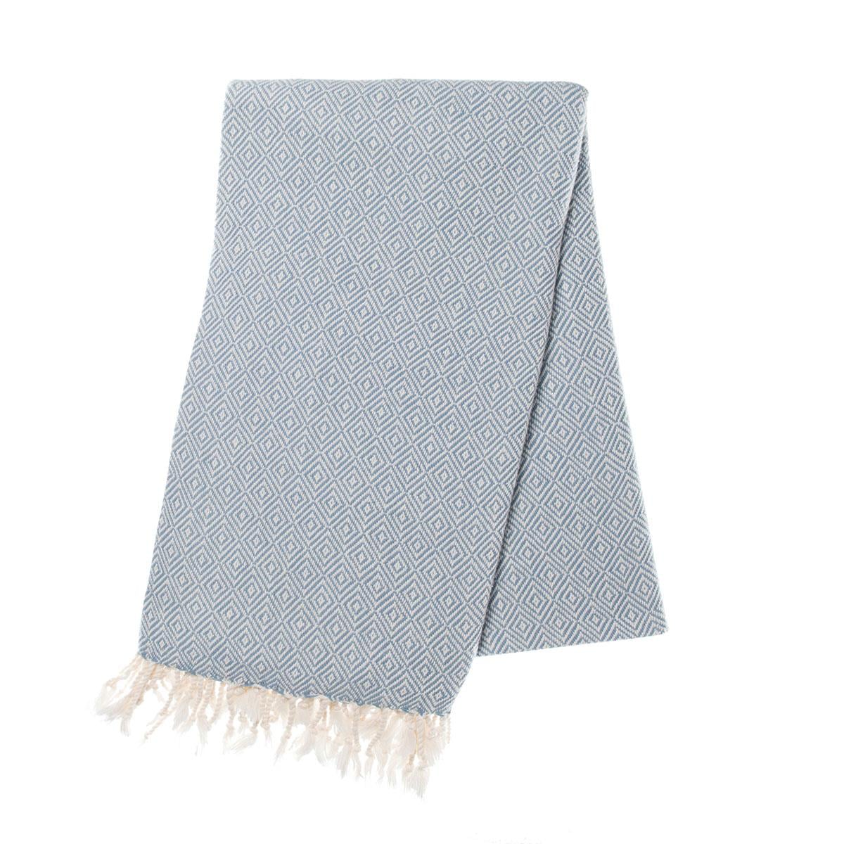 Diamond Peshtemal Air Blue