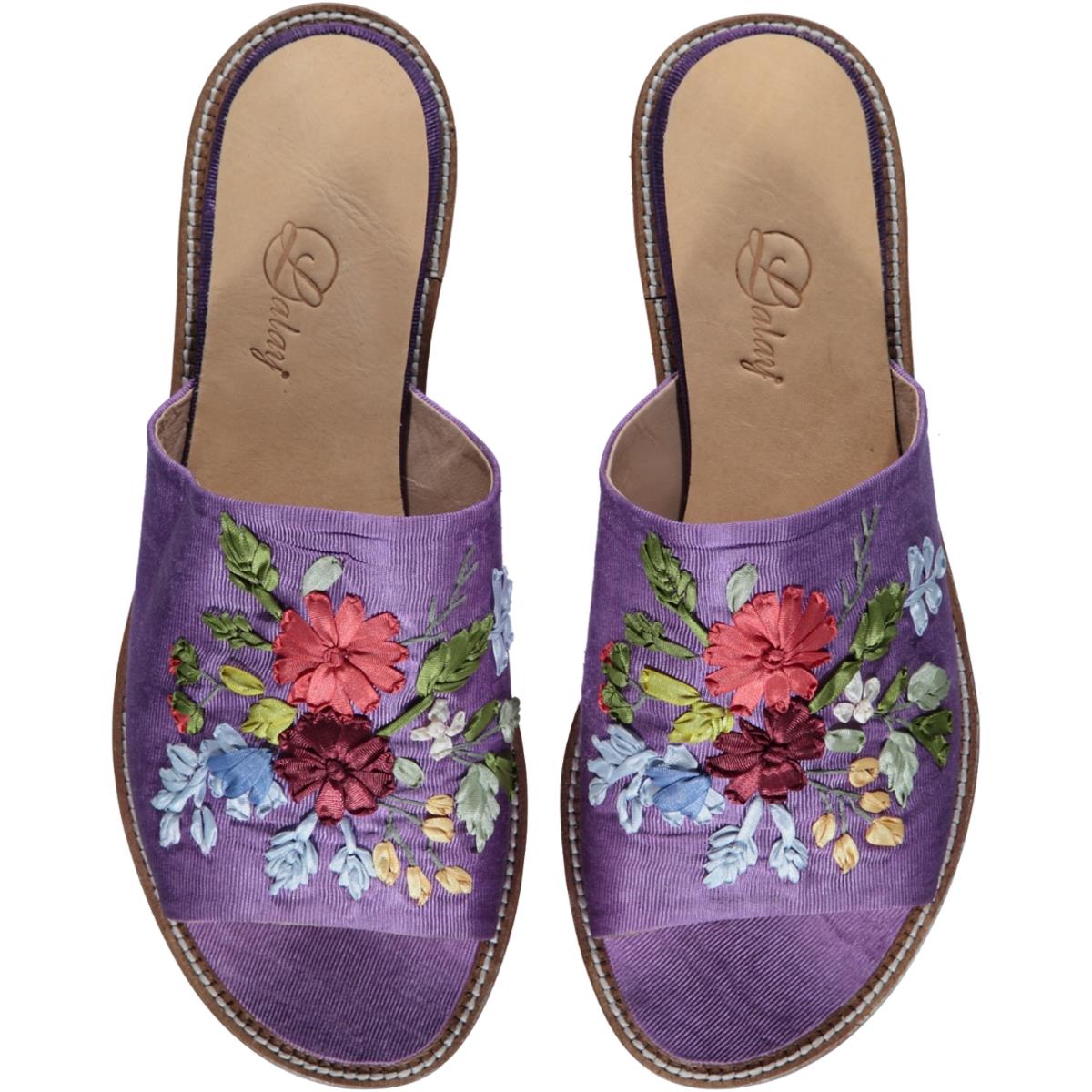 Farah Slipper Dark Lilac