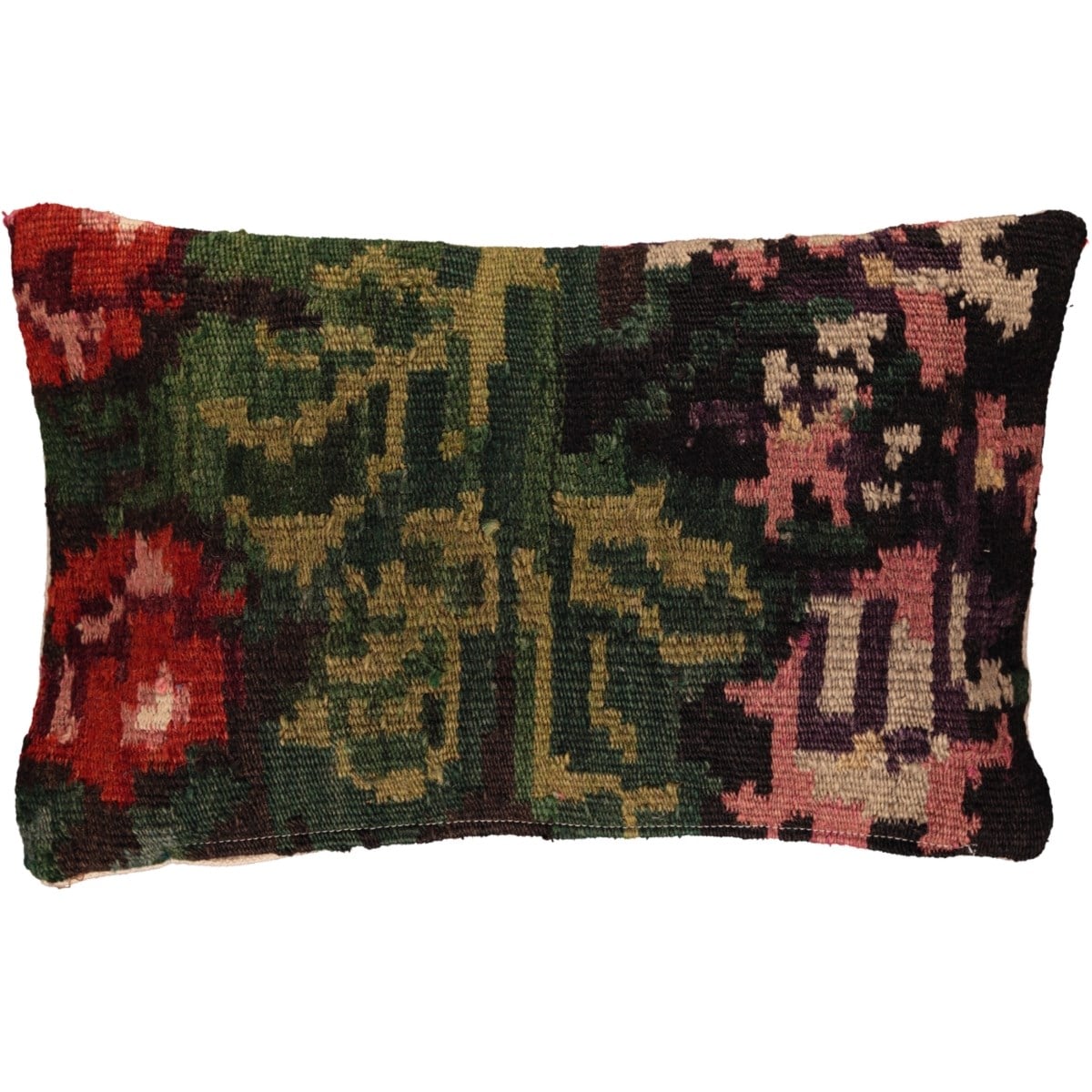 Rose Kelim Cushion Cover Multi Color 28
