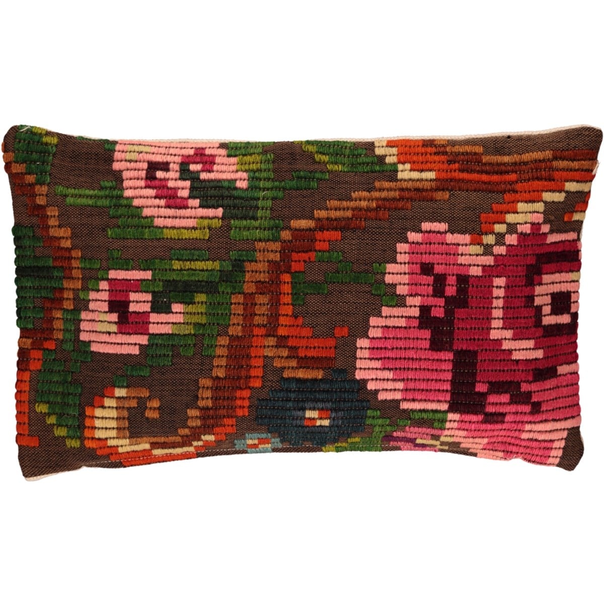 Rose Kelim Cushion Cover Multi Color 31