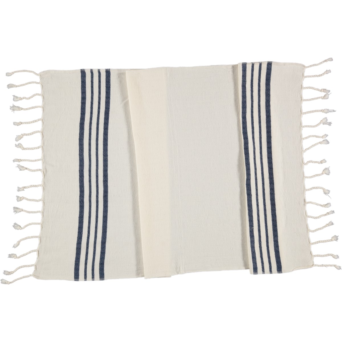 Hand Towel Krem Sultan Peshkir Natural - Navy