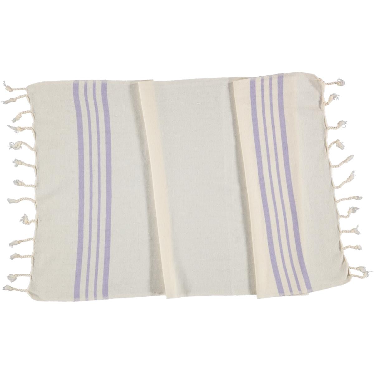 Hand Towel Krem Sultan Peshkir Natural - Lilac