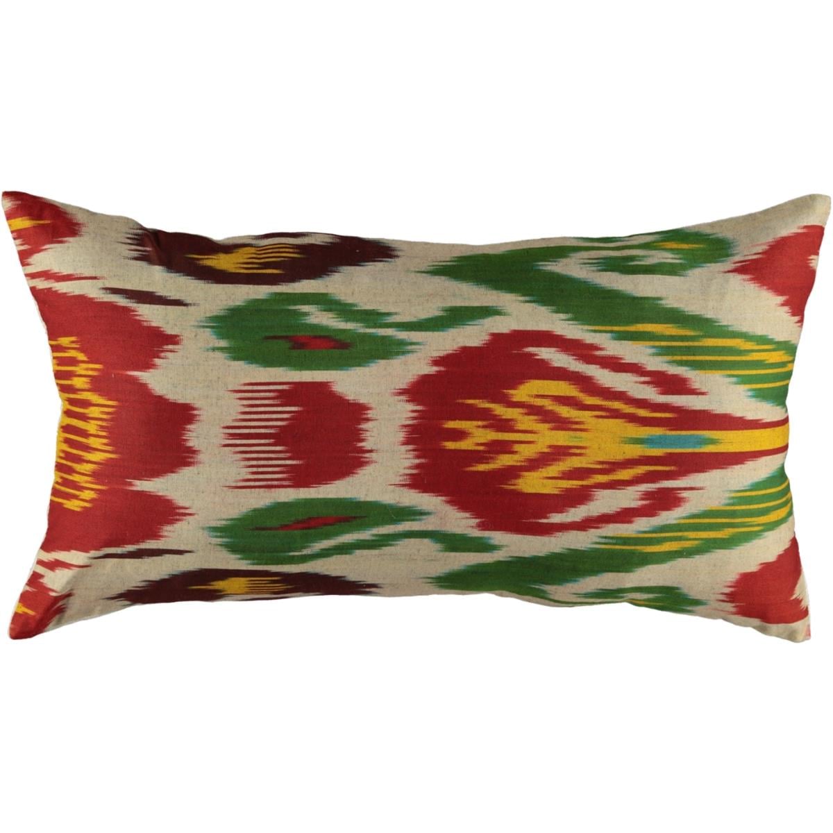 Ikat Ikat Cushion Cover Multi Color 06