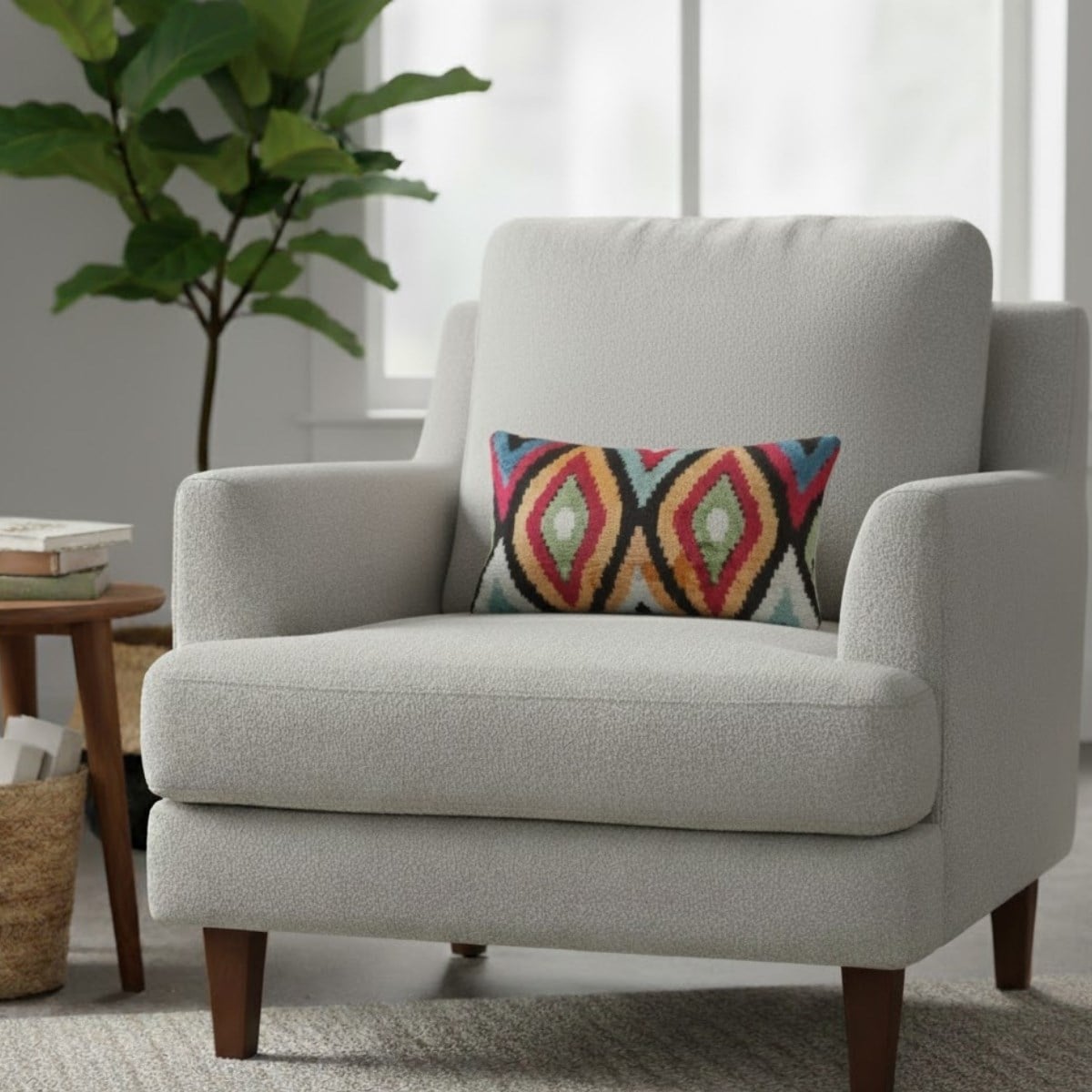 Ikat Ikat Cushion Cover Colors Baklava