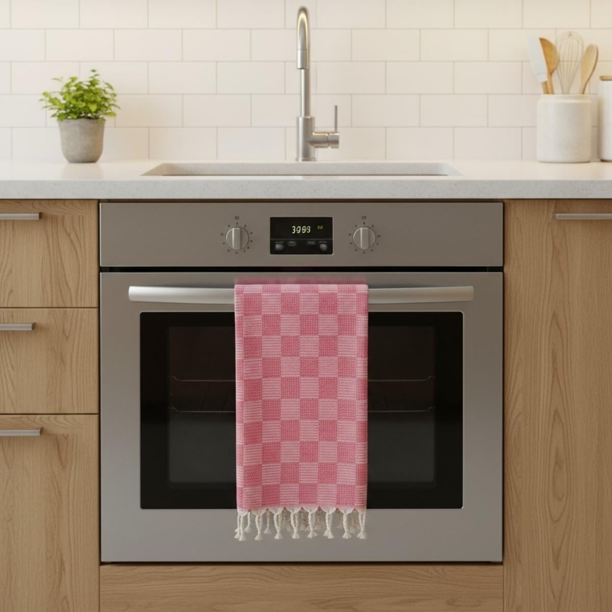 Square Peshkir Fuchsia