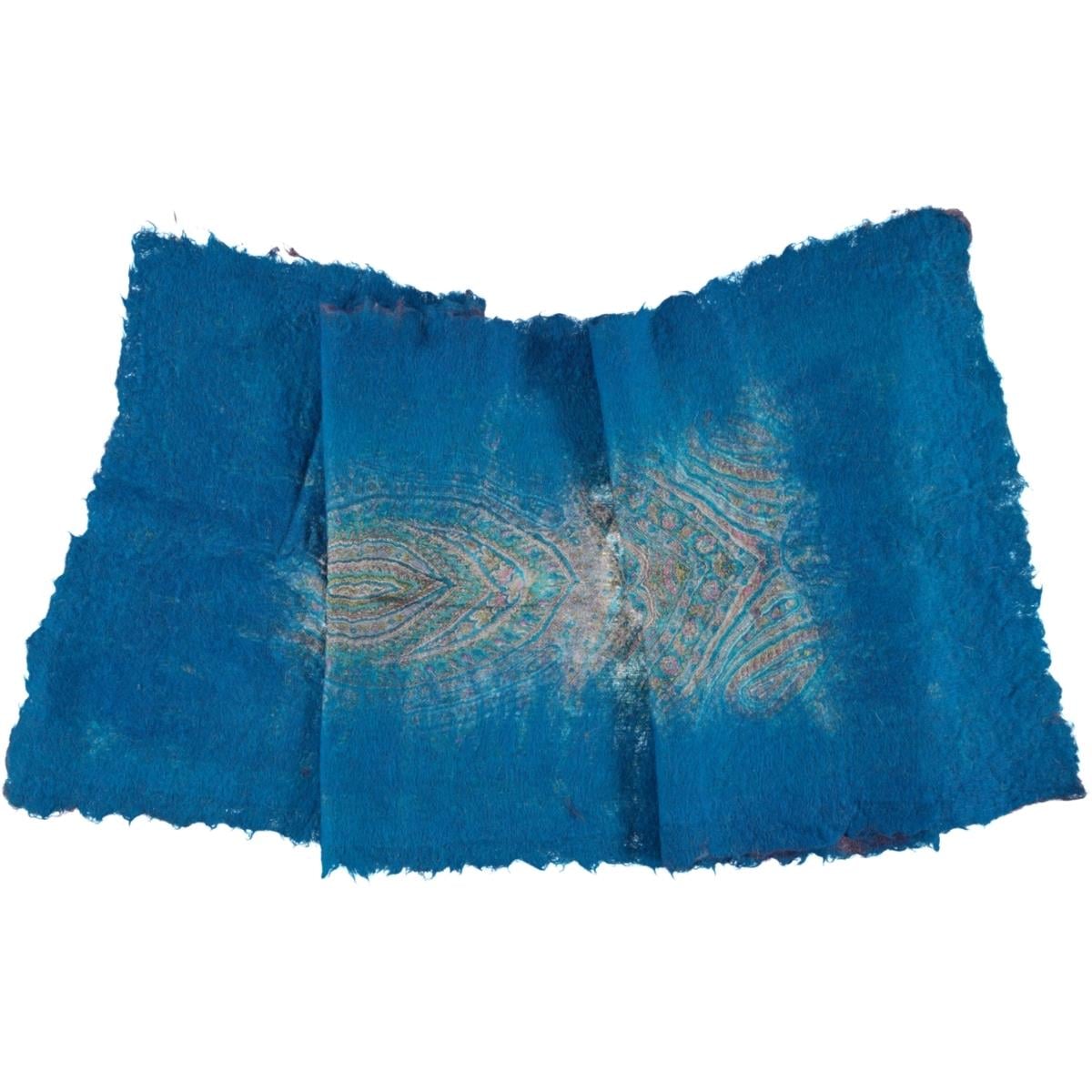 Felted Foulard Dark Blue