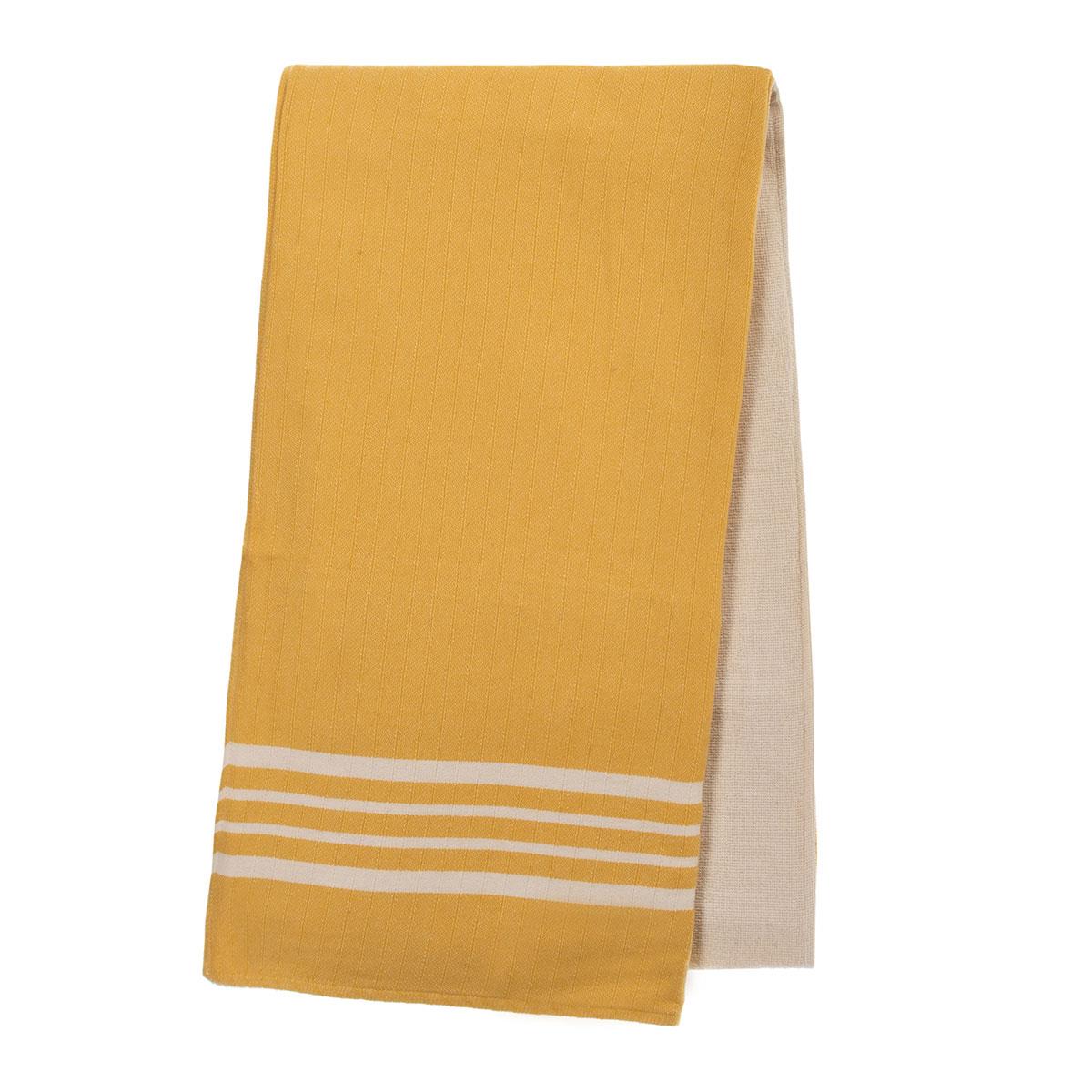 Krem Sultan Peshtemal with Towel Yellow