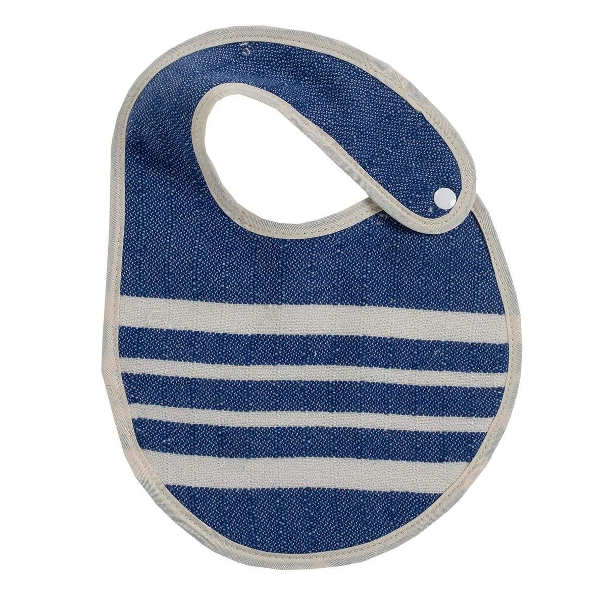 Krem Sultan Baby Bib Royal Blue