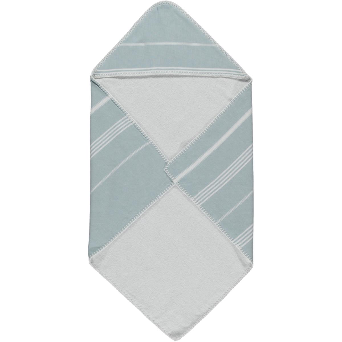Leyla Baby Towel Light Blue