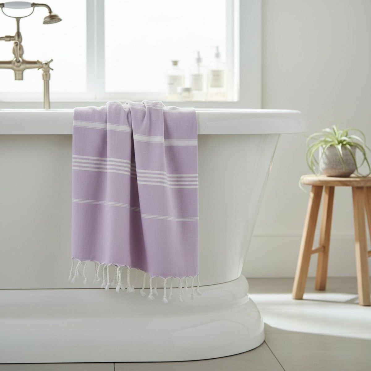 Leyla Peshtemal Light Lilac