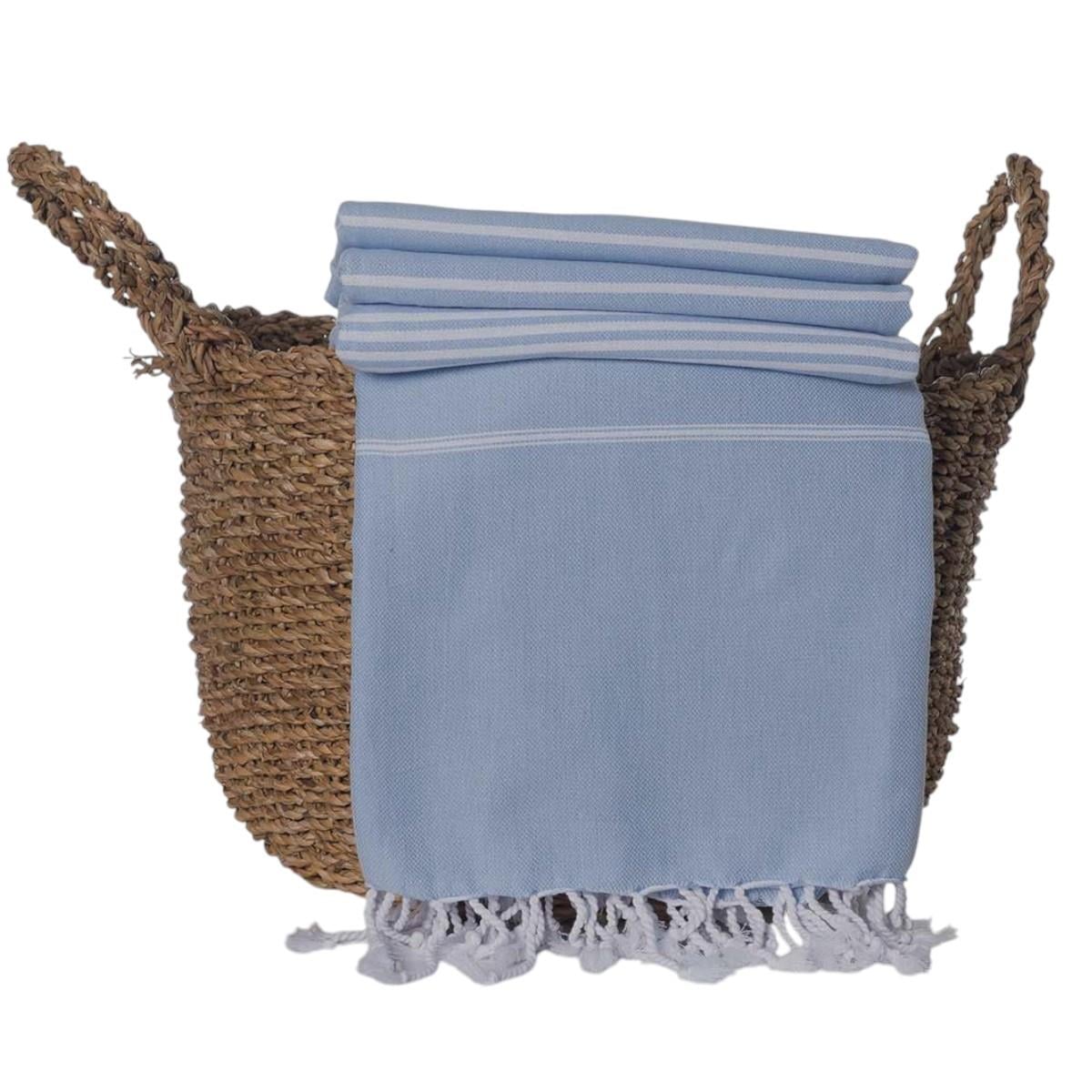 Leyla XL Throw Blue