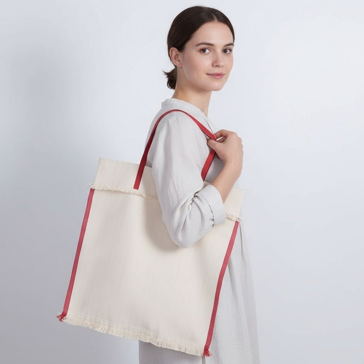 Mars Bag Natural - Red