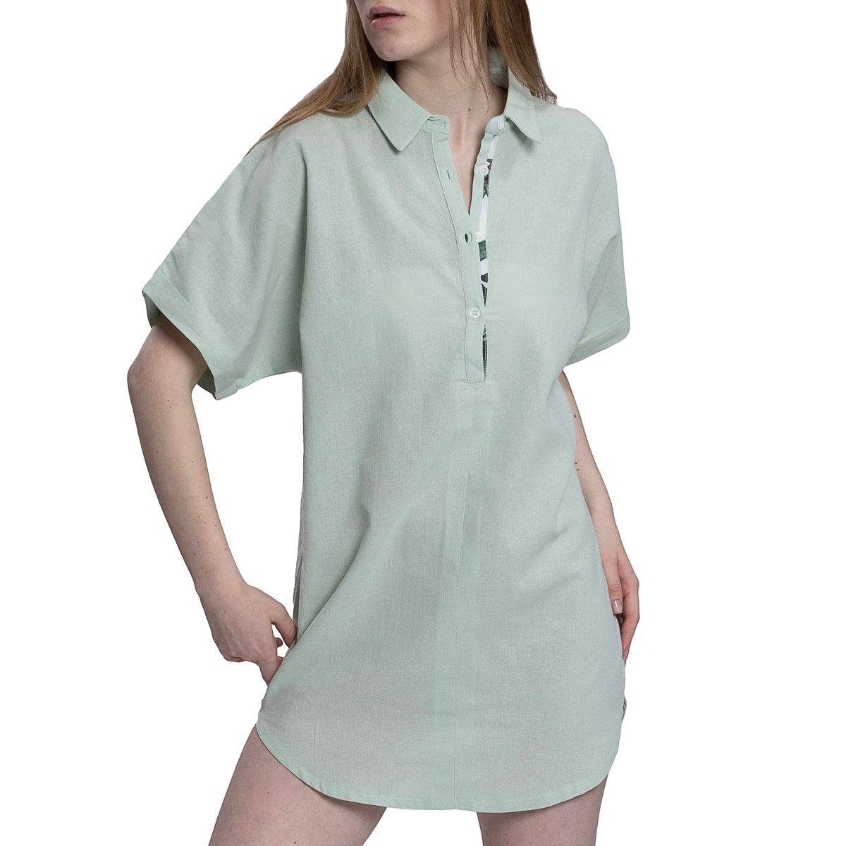 Mine Bluz Mint Yeşili