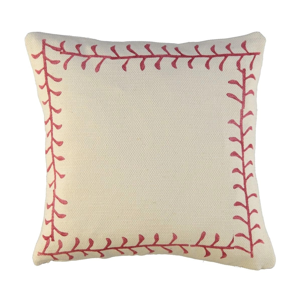 Peri Classic Cushion Cover Natural - Bordeaux