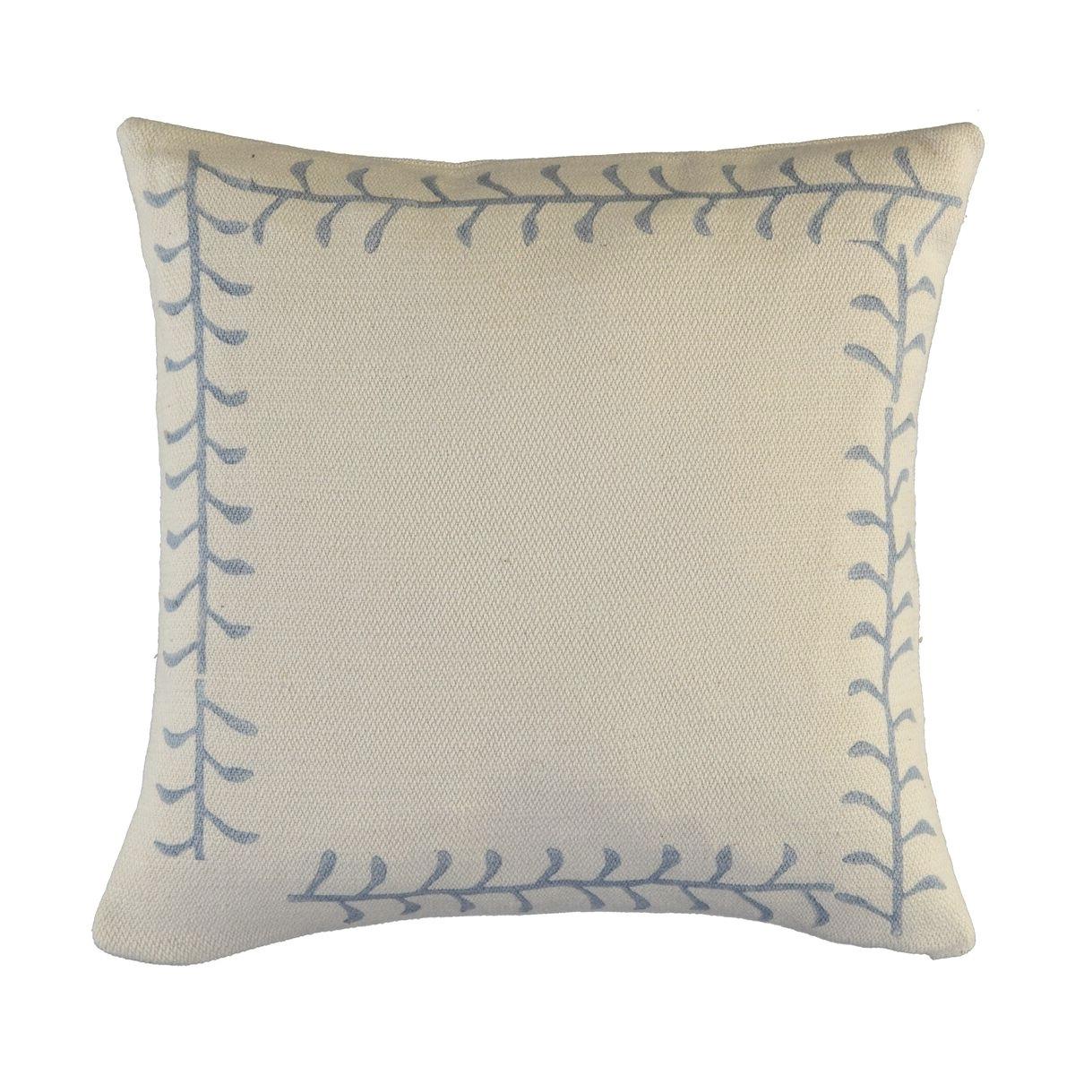 Peri Classic Cushion Cover Natural - Blue