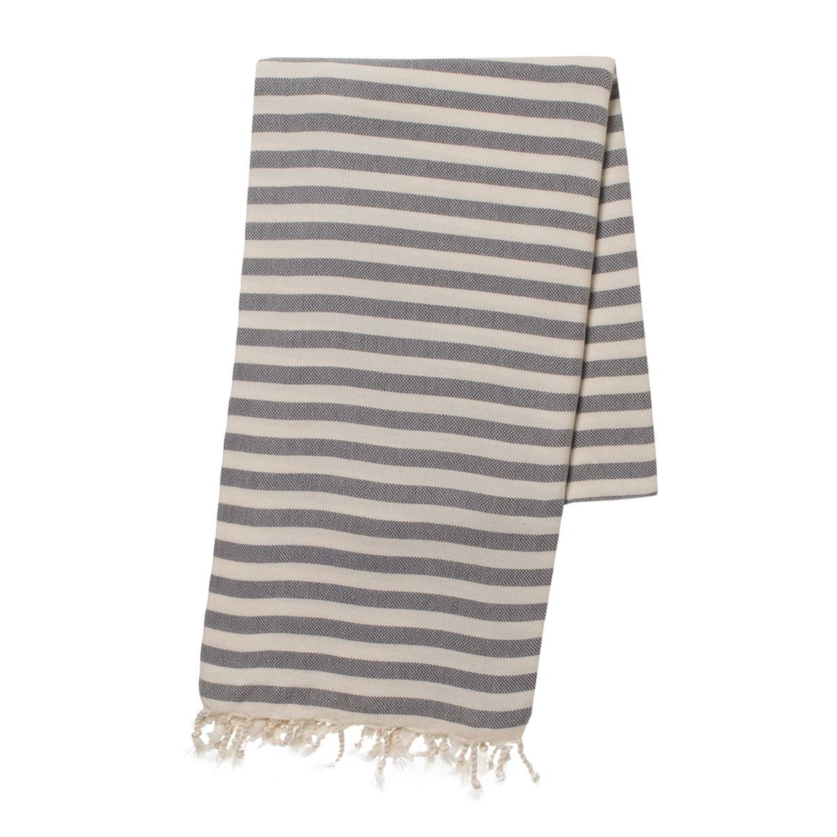 Santuri Peshtemal Dark Grey