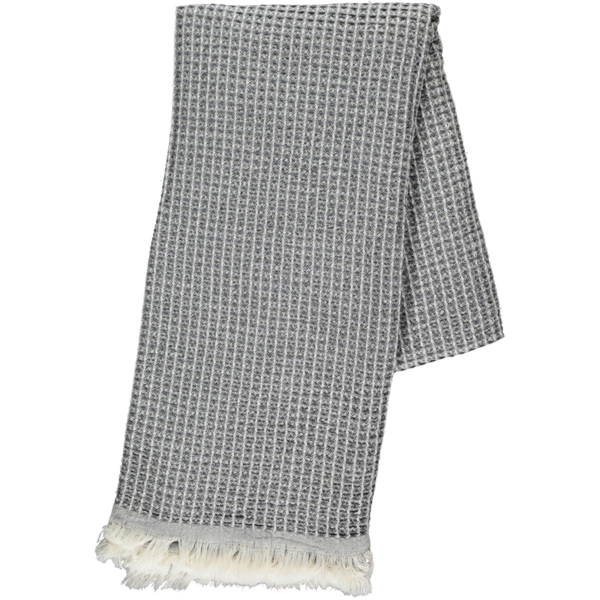 Waffle Peshtemal Dark Grey