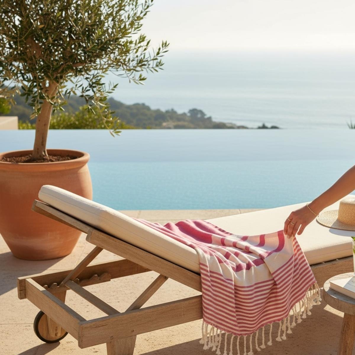 Nature Peshtemal Fuchsia