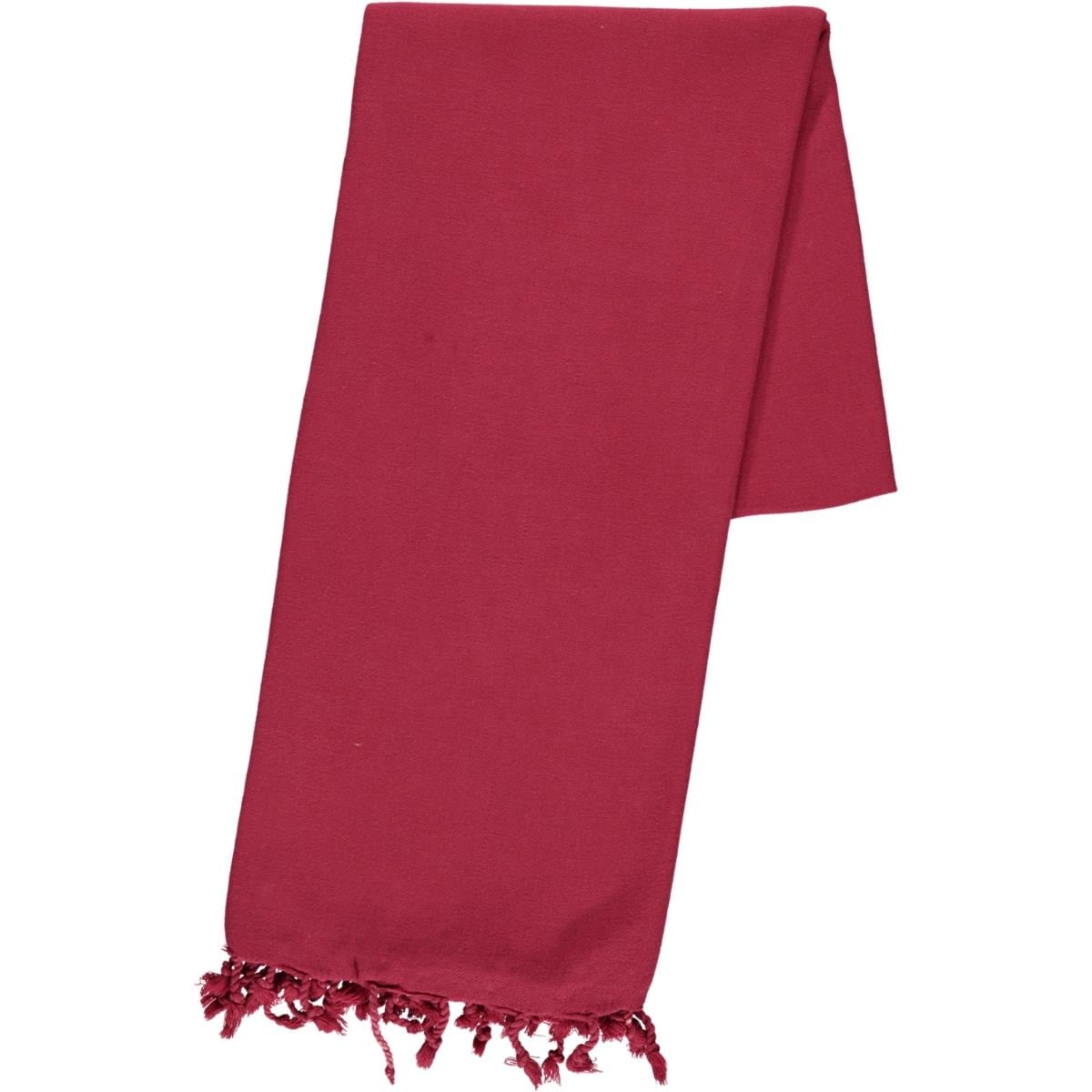 Stone Washed Sultan Peshtemal Bordeaux