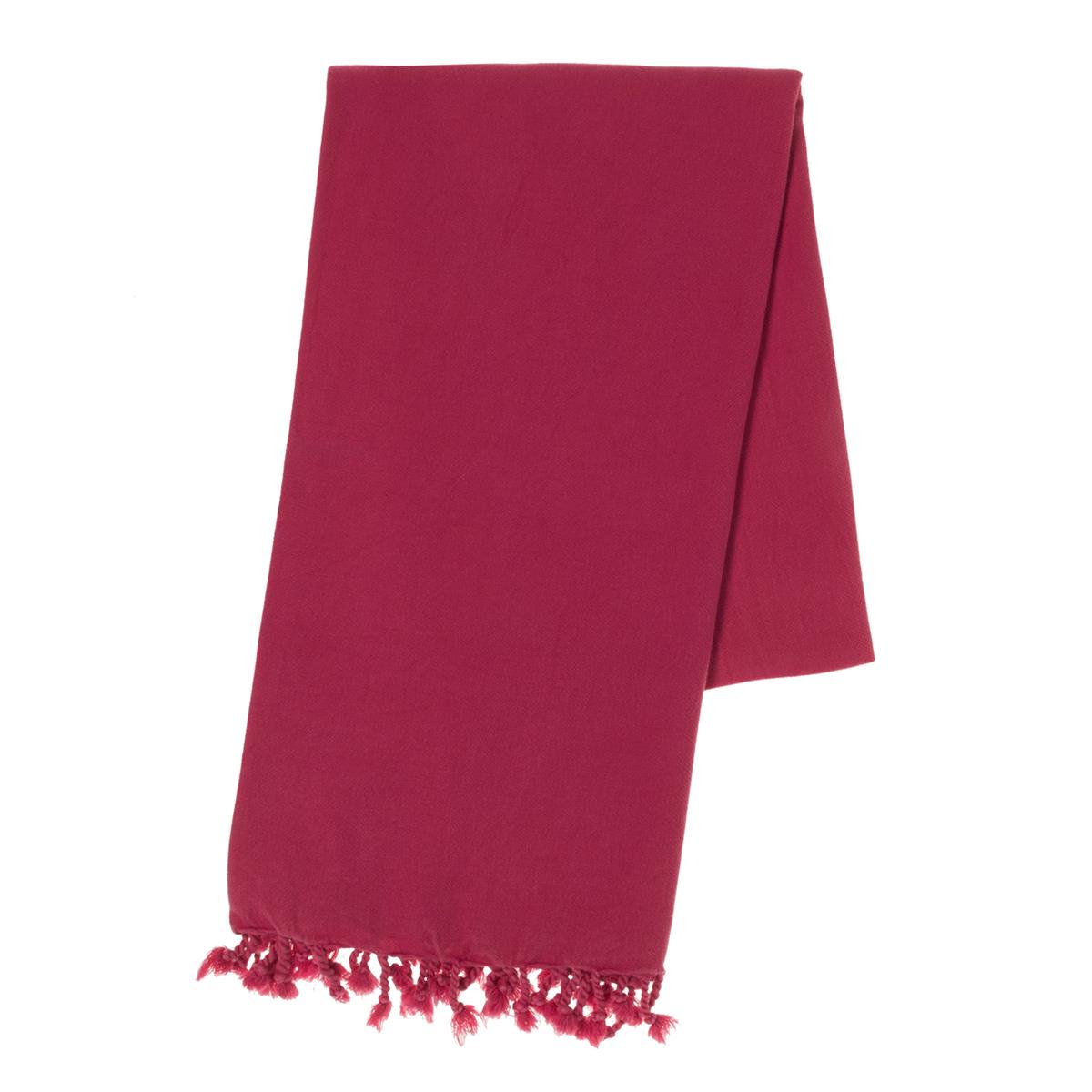 Stone Washed Sultan Peshtemal Fuchsia