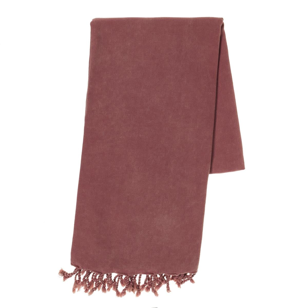 Stone Washed Sultan Peshtemal Dusty Rose