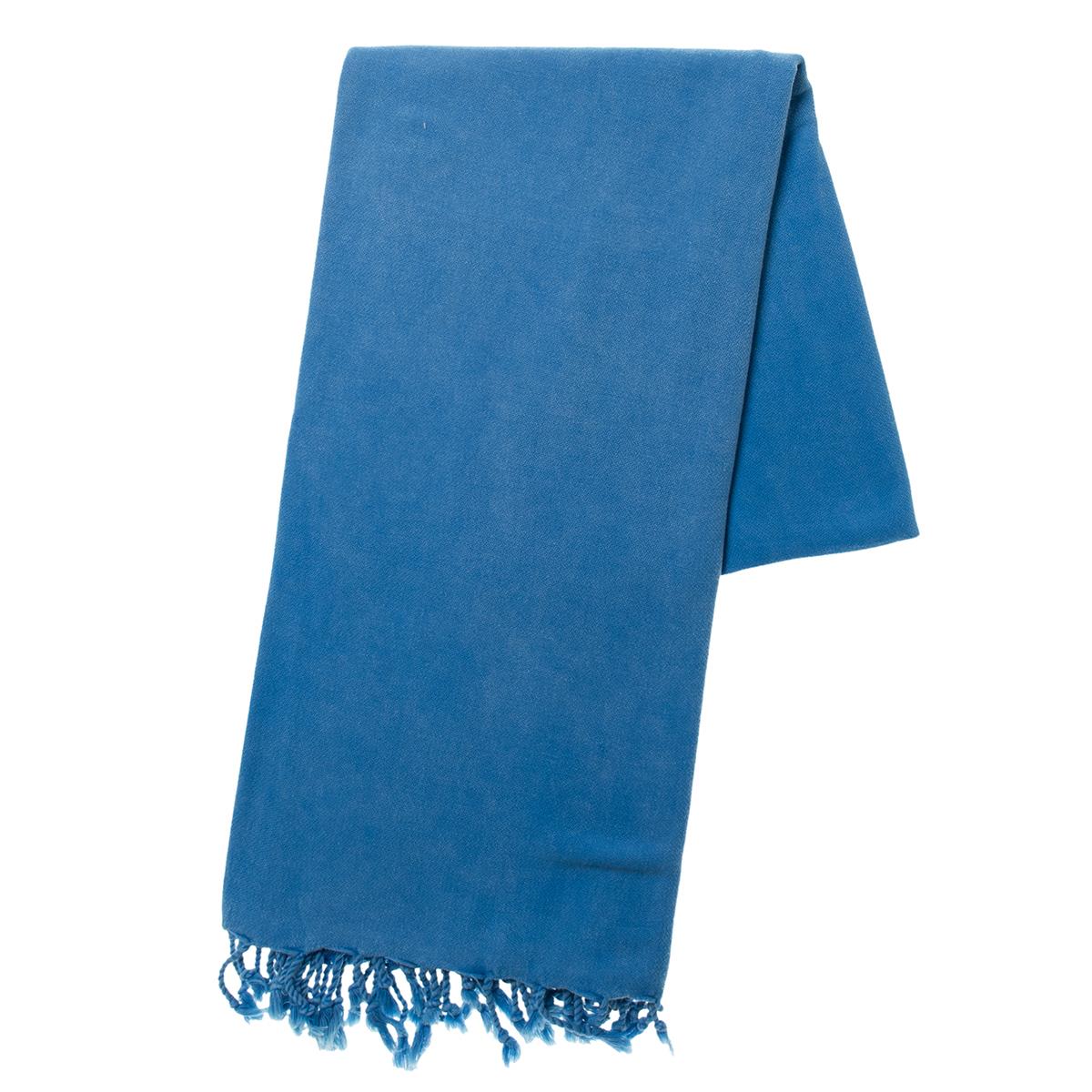 Stone Washed Sultan Peshtemal Dark Blue