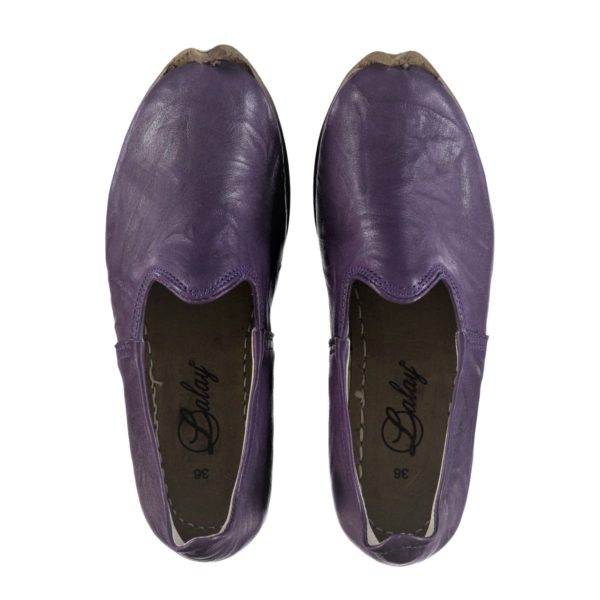 Traditional Shoes Dark Purple