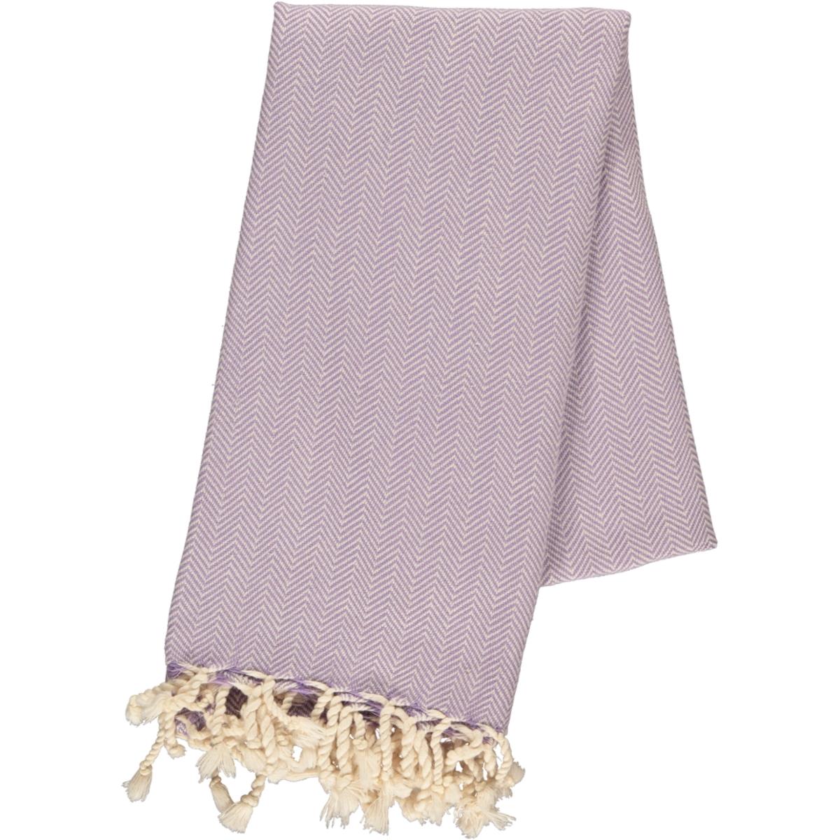 Zigzag Peshtemal Light Lilac