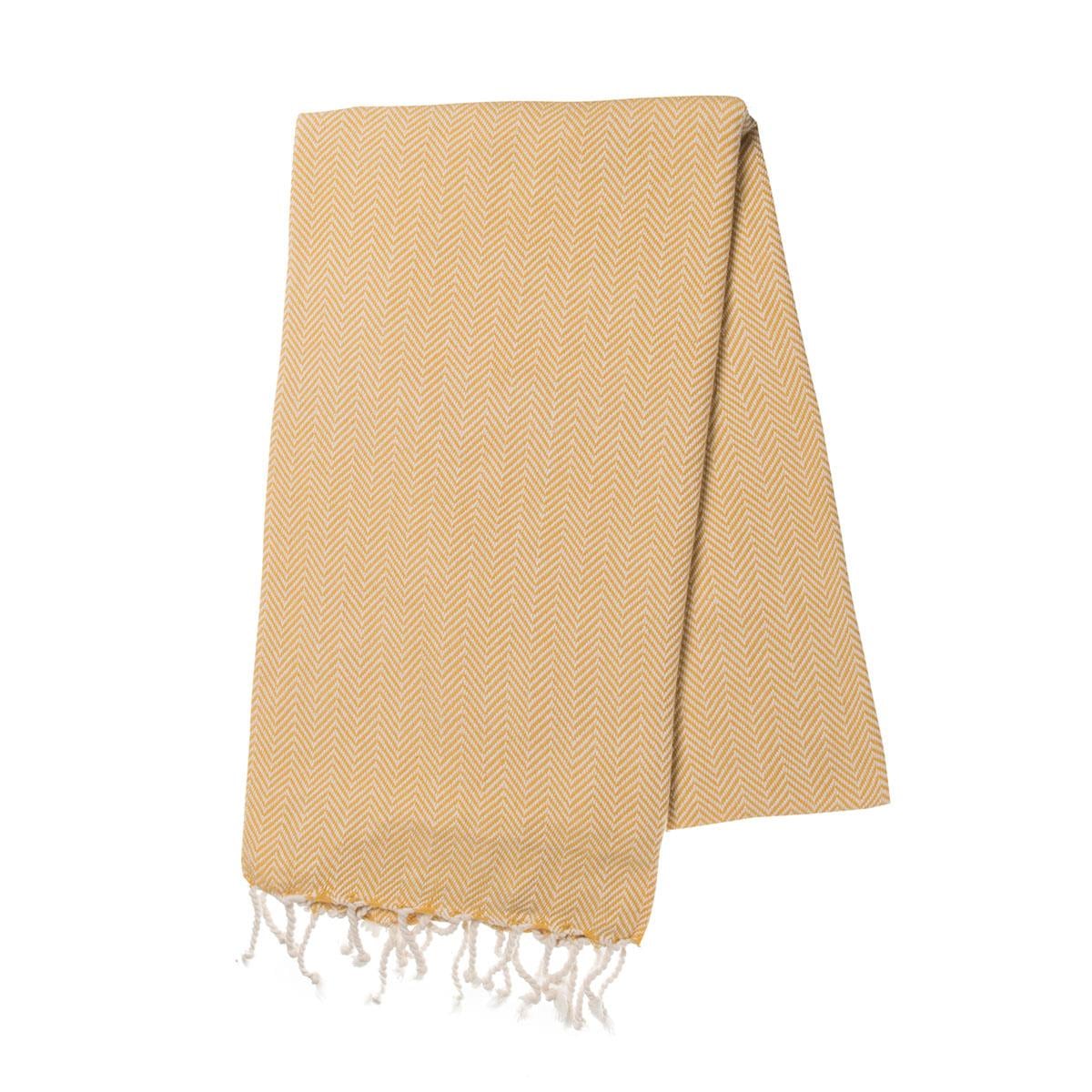 Zigzag Peshtemal Yellow