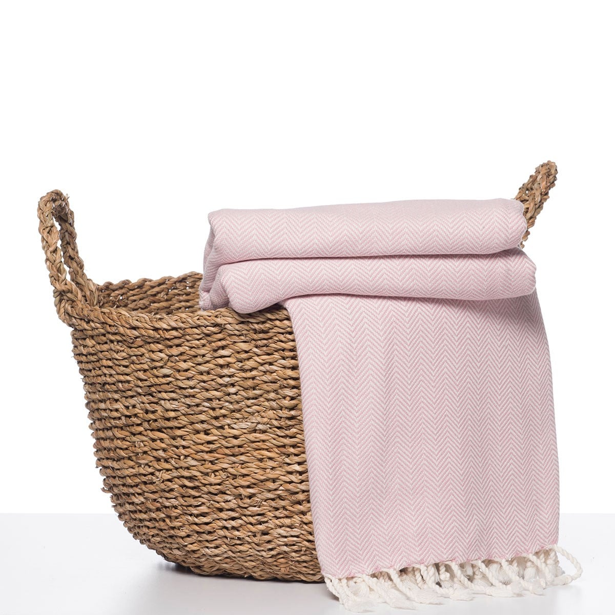 Zigzag Throw Rose Pink